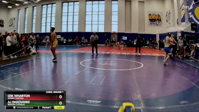 175 lbs Cons. Round 1 - Izik Wharton, Sussex Central vs AJ DiGiovanni, Bergen Catholic