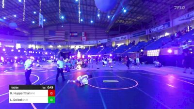 109 lbs Consi Of 8 #2 - Regan Huppenthal, Brighton WC vs Lily Deibel, Unattached