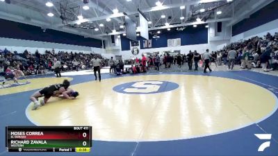 126 lbs Cons. Round 2 - Moses Correa, El Dorado vs Richard Zavala, Western