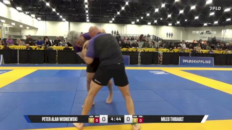 Miles Thibault vs PETER ALAN WISNIEWSKI 2025 World IBJJF Jiu-Jitsu No-Gi Championship