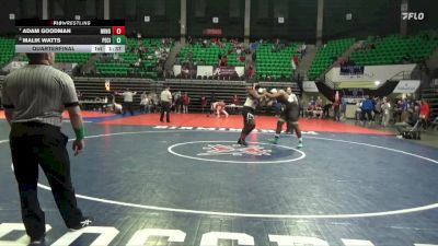 6A 285 lbs Quarterfinal - Adam Goodman, Minor vs Malik Watts, Pell City