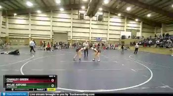 115 lbs Quarterfinal - Chanley Green, Uintah vs Rylee Axford, Springville