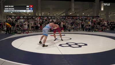 74 kg Cons. Rd Of 64 - Jake Glade, Mustang Wrestling Club vs Jake Wacha, New York City RTC