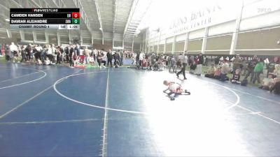 57 lbs Champ. Round 1 - Damian Alejandre, Sanderson Wrestling Academy vs Camden Hansen, Elite Wrestling
