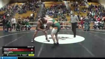 220 lbs Cons. Round 2 - Ian Cantu, Pinedale vs Davin Mattimoe, Central