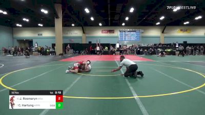 197 lbs Round Of 16 - Jonathan Rosmaryn, Washington State vs Caleb Hartung, Apprentice