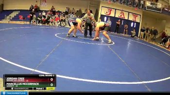 285 lbs Semis & Wb (16 Team) - Jordan Cree, Rensselaer Central vs Marcellus McCormack, Garrett