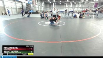 49-50 lbs Round 2 - Jeffery LaPorte, Spartan Youth Wrestling Club vs Asaiah Toybayev, Washington