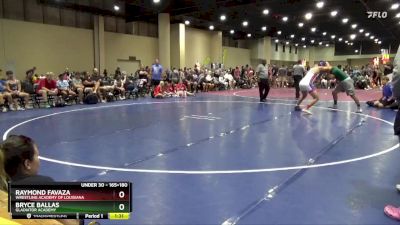 165+180 Round 1 - Bryce Ballas, Gladiator Academy vs Raymond Favaza, Wrestling Academy Of Louisiana