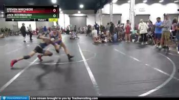 120 lbs Round 2 (8 Team) - Steven Wiechecki, PA Alliance Red vs Jack Rohrbaugh, Mayfield Mat Academy