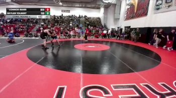 215 lbs Cons. Round 4 - Skyler Tolbert, Palmer Ridge vs Connor Mann, Mountain View