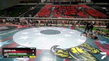 106 lbs Quarterfinal - Luis Martinez Hernandez, Oregon vs Hunter Hurl, Utah