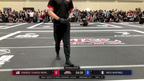 Charles "Charlie Brown" Schaub vs Diego Martinez 2025 ADCC Orlando Open/Youth Trials