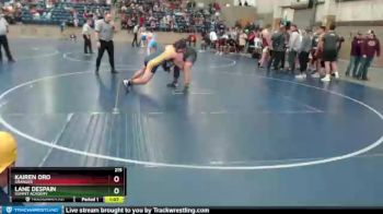 215 lbs Cons. Round 3 - Kairen Oro, Granger vs Lane Despain, Summit Academy