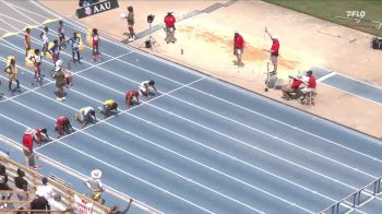 Youth Boys' 100m Hurdles, Semi-Finals 7 - Age 12