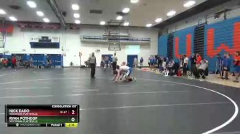 174 lbs Consolation 1st - Ryan Pothoof, Wisconsin-Platteville vs Nick Dado, Wisconsin-Platteville
