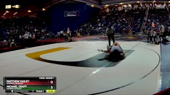 150 lbs Cons. Round 1 - Matthew Dailey, Wyoming Seminary vs Michael Craft, Camden Catholic