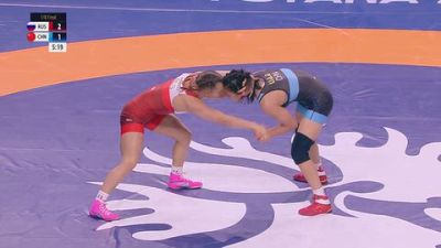 55 kg 1/8 Final - Ekaterina Verbina, Russia vs Jingjing Li, China