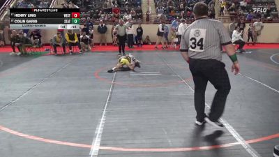 65_B lbs Consolation - Henry Ling, West Jefferson Hills vs Colin Garis, State College