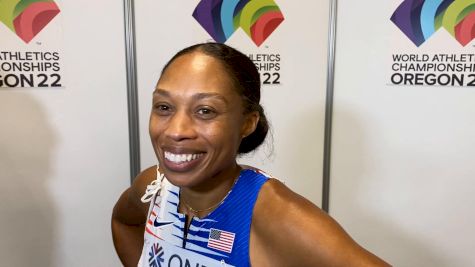 Allyson Felix Was Eating Hot Wings And A Root Beer Float When She Got The Call To Run The 4x4