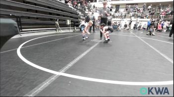 55 lbs Quarterfinal - Messiah Gonzalez, Shelton Wrestling Academy vs Kashen Bell, Division Bell Wrestling