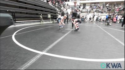 55 lbs Quarterfinal - Messiah Gonzalez, Shelton Wrestling Academy vs Kashen Bell, Division Bell Wrestling