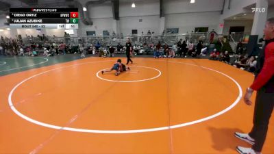 52 lbs Cons. Round 1 - Julian Azubike, Texasports Wrestling vs Diego Ortiz, El Paso Wildcats Wrestling Club