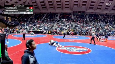 190-6A Cons. Round 1 - Kyle Fogarty, South Forsyth H.S. vs Nathan Paulin, Grayson