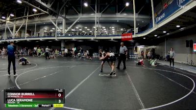 100 lbs Round 2 (8 Team) - Luca Seramone, Kraken vs Connor Burrell, VA Patriots