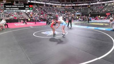 G140-5A Cons. Round 2 - Areli Gutierrez, Adams City Girls vs Natalie Chairez Salazar, Greeley West Girls