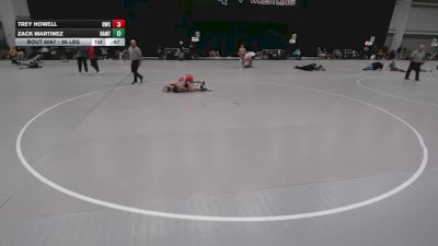 96 lbs Champ. Rd Of 64 - Trey Howell, Raw Wrestling Club vs Zack Martinez, B.A.M. Training Center