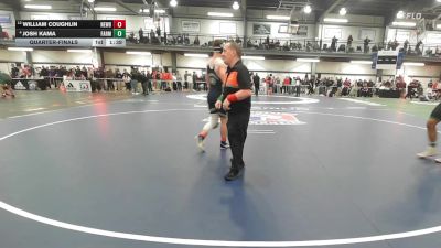 190 lbs Quarterfinal - William Coughlin, Newburgh Free Academy vs Josh Kama, Farmingdale