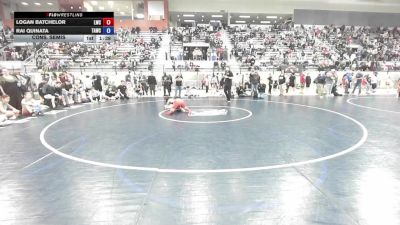 105 lbs Cons. Semis - Logan Batchelor, Lionheart Wrestling Club vs Rai Quinata, Team Aggression Wrestling Club