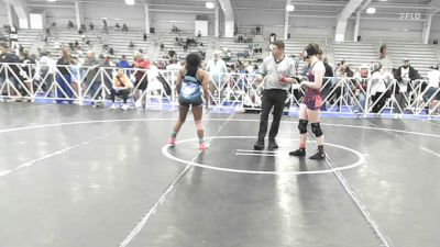 120 lbs Rr Rnd 3 - Audry Gardner, Diesel Wrestling Academy - HSG vs Asia Bowen, ICE Wrestling Pink - HSG
