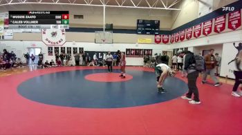 157 lbs Semifinal - Wudzie Zaato, Sundance vs Caleb Vollmer, Tongue River