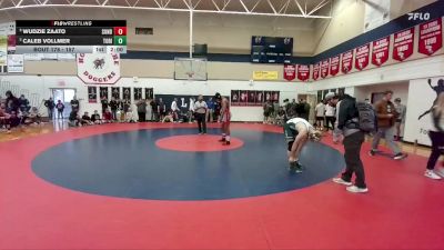 157 lbs Semifinal - Wudzie Zaato, Sundance vs Caleb Vollmer, Tongue River