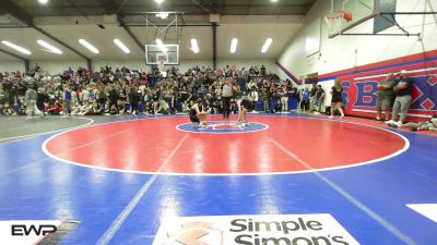 82-89 lbs Rr Rnd 1 - Nayeli Rojas, Broken Arrow Girls vs Violet Gray, Broken Arrow Girls