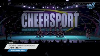 Brandon All-Stars Jacksonville - Lady Reign [2023 L3 Senior - Small] 2023 CHEERSPORT National All Star Cheerleading Championship