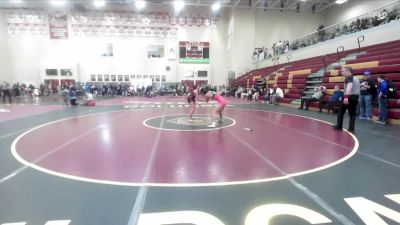 120 lbs Cons. Round 7 - Zaiden Espinoza, Mt. Home vs Isabel Guerena, Emmett