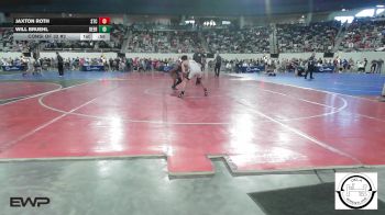 128 lbs Consi Of 32 #2 - Jaxton Roth, Sallisaw Takedown Club vs Will Bruehl, Deer Creek Wrestling