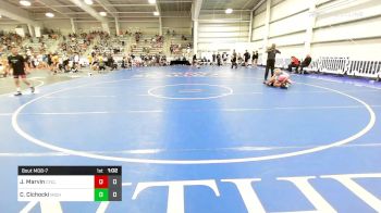 106 lbs Rr Rnd 1 - Jorge Marvin, Cyclones vs Carter Cichocki, Michigan Grapplers