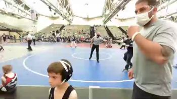 44 lbs Quarterfinal - PJ Woods, Bitetto Trained Wrestling vs Elijah Hein, Hawthorne