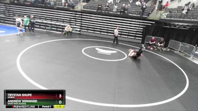 135 lbs Cons. Round 9 - Andrew Winward, Davis High School vs Trystan Shupe, Weber