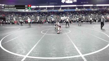 66 lbs Consolation - Seth Barratt, Rogersville WC vs John Sioumcas, King Select Wr Ac