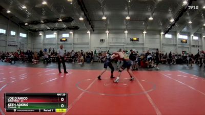 150 lbs Round 3 (4 Team) - Seth Adkins, 330 Lab vs Joe D`Amico, Ohio Titan