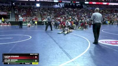 3A-113 lbs Cons. Round 3 - Lucas Stearns, Marion vs Kyler Simons, Dowling Catholic