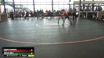 115 lbs Semifinal - Brock Bell, Big Game Wrestling Club vs Gavin Sanders, VSWC