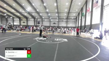 53 lbs Rr Rnd 5 - Maximus Sanchez, Victory Wrestling-Central WA vs Jackson Caldwell, No Limits Wrestling Club