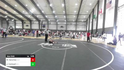 53 lbs Rr Rnd 5 - Maximus Sanchez, Victory Wrestling-Central WA vs Jackson Caldwell, No Limits Wrestling Club