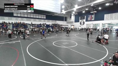 113 lbs Cons. Round 2 - Jacob Castillo, La Habra High School vs Bowie Brucher, Villa Park High School